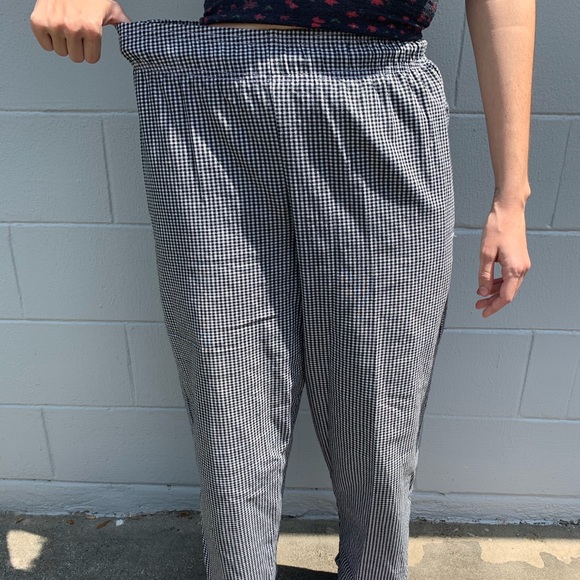Gingham/Checkered High Waist Pants Size XS - Picture 3 of 10